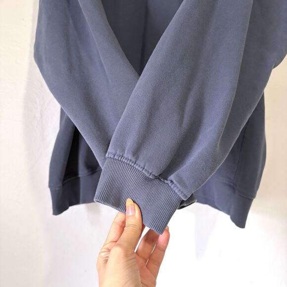 TAYLOR SWIFT Eras Tour Official Merch Oversized Sweatshirt in Gray Blue Size L - Picture 6 of 14